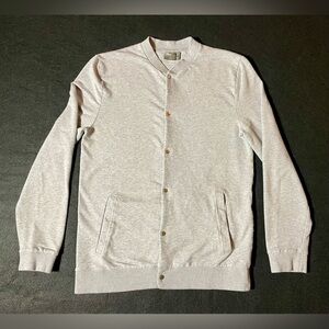 ASOS Women’s Gray Button-Up Sweater Size XL Cotton Blend Long Sleeve Cardigan